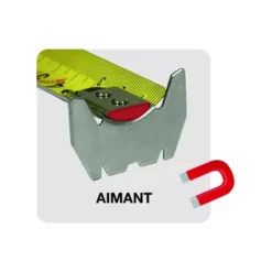 Mètre Ruban Black Bull METRICA - 0807 -Toit Outils Pro 08075 08078 2 2