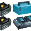 Pack 2 Batteries BL1860B DC18RD Makpac MAKITA - 198077-8
