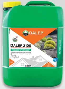 Fongicide Et Antimousse Professionnel Concentré DALEP 2100 Bidon De 10 Litres - 121 010 (bidon Plastique Vert)