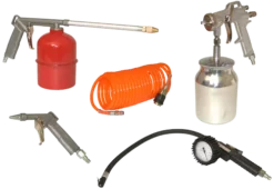 Kit Découverte Accessoires Air LACME Pistolet + Soufflette + Gonfleur - 325000