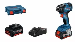 Visseuse à Chocs BOSCH GDR 18 V-200 C CLICK/GO - 2 X 4.0 Ah Avec Chargeur - 06019J2107