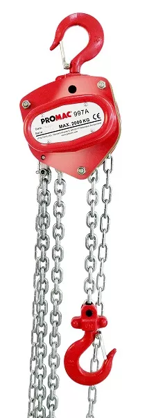 Palan à Chaîne 2000 Kg PROMAC - 997A