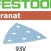 Abrasif STF FESTOOL - V93/6 - Grain 60 - 50 Pièces - 497391