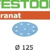 Abrasif STF FESTOOL - D125/90 - Grain 60 - 50 Pièces - 497166
