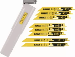 Coffret De 8 Lames Scie Sabre DEWALT - DT2446-QZ
