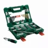Coffret V-Line 91 Pièces De Forets Et D’embouts TiN BOSCH Avec Tournevis à Cliquet Et Tige Magnétique - 2607017195