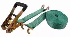 Sangle à Cliquet Poids Lourd VISO - Long.9 M - Larg.50 Mm - 4000 Kg Max. - SPL900