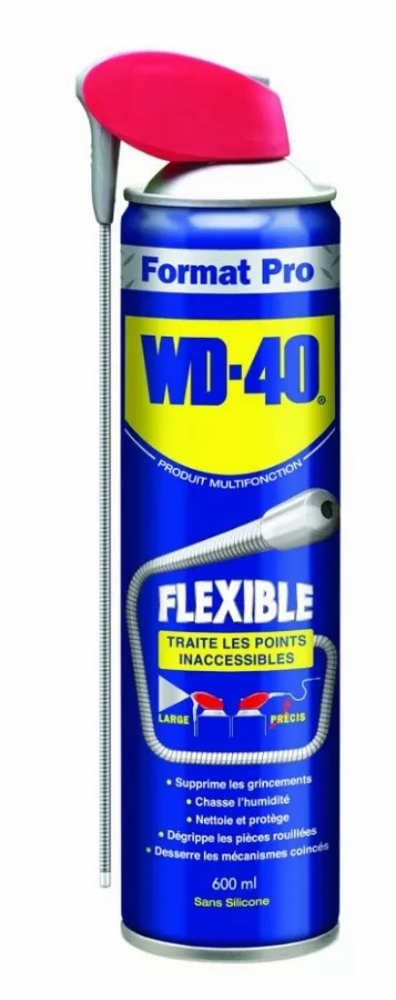 WD40 Aérosol 600 Ml Flexible - 33448 1 WD40 Aérosol 600 Ml Flexible - 33448