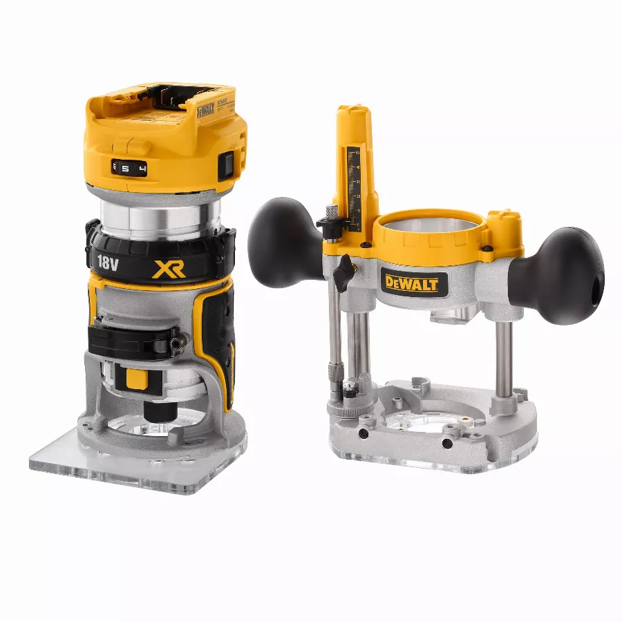 Affleureuse-défonceuse XR 18V BL 6-8 Mm DEWALT - En Coffret - Sans Batterie Ni Chargeur - DCW604NT-QW 1 Affleureuse-défonceuse XR 18V BL 6-8 Mm DEWALT - En Coffret - Sans Batterie Ni Chargeur - DCW604NT-QW
