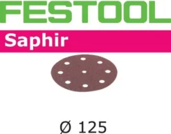 Abrasif Pour Ponçeuse FESTOOL Saphir - Ø 125 Mm
