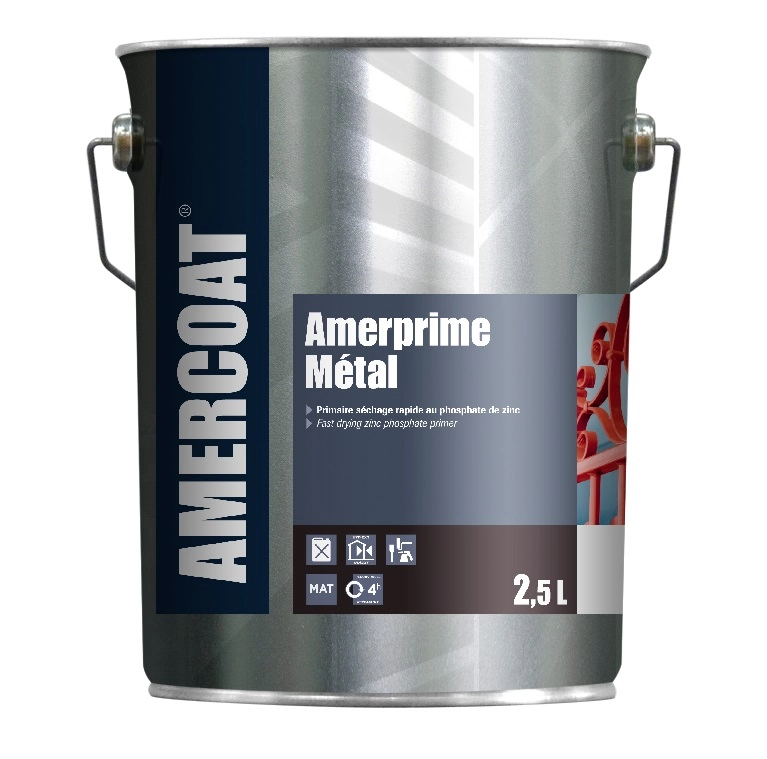 Primaire Antirouille Amerprime Métal AMERCOAT - 5676 1 Primaire Antirouille Amerprime Métal AMERCOAT - 5676