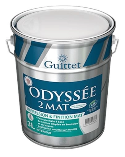 Peinture Odyssee 2 GUITTET - 262 2 Peinture Odyssee 2 GUITTET - 262 – Image 2