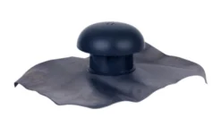 Chapeau De Ventilation Simple Ardoise Ø160 Mm NICOLL - CD16