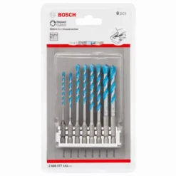 Set BOSCH 8 Forets Hexagonal - MultiConstruction - Ø 3 à 8 Mm - 2608577141 -Toit Outils Pro DGA56117 1