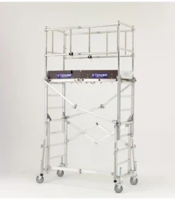 Échafaudage Télescopique TUBESCA X'Tower - Hauteur 4m, Avec Plancher - 22405520 -Toit Outils Pro EAA10010 3