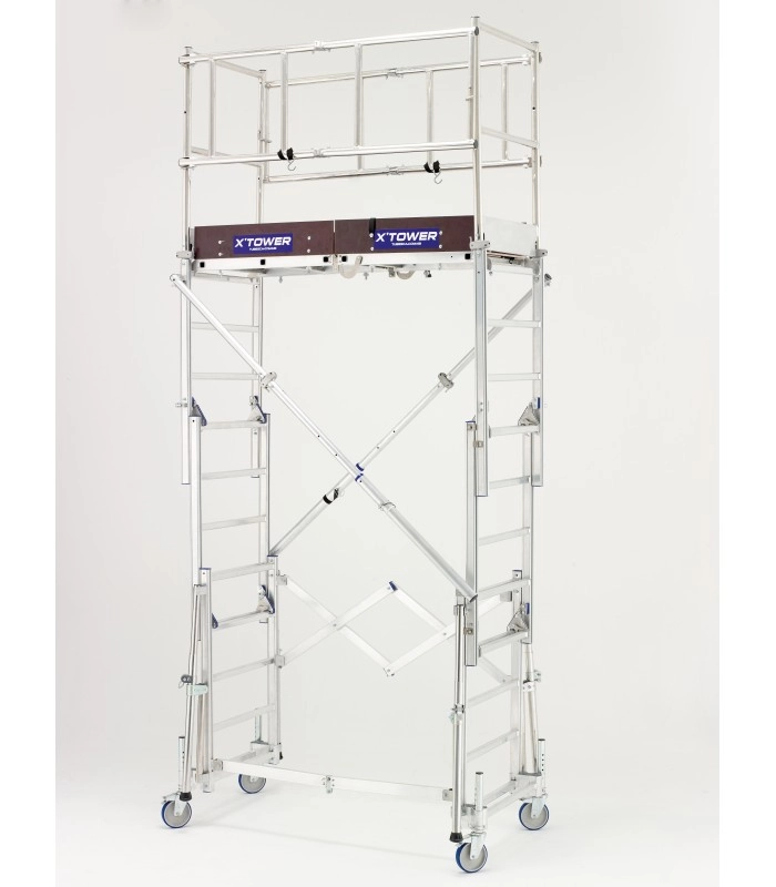 Échafaudage Télescopique TUBESCA X'Tower - Hauteur 4,80 M Avec Plancher - 22405530 2 Échafaudage Télescopique TUBESCA X'Tower - Hauteur 4,80 M Avec Plancher - 22405530 – Image 2