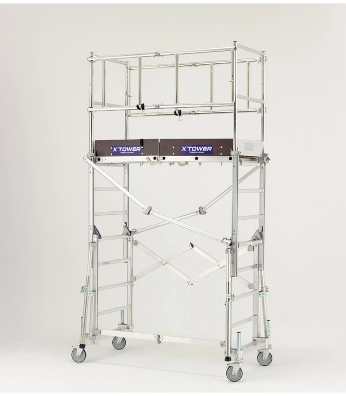 Échafaudage Télescopique TUBESCA X'Tower - Hauteur 4,80 M Avec Plancher - 22405530 3 Échafaudage Télescopique TUBESCA X'Tower - Hauteur 4,80 M Avec Plancher - 22405530 – Image 3