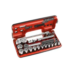 Coffret DBOX 21 Pièces Cliquet étanche Et Douilles 1/2" 6 Pans Métriques FACOM - S.161DBOX1PB