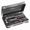 Coffret Mixte Cliquet + Douilles 1/4 " Et 1/2" 6 Pans Métriques FACOM - RS.161-1PB