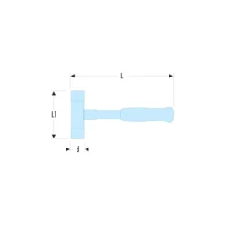 Massette Sans Rebond Monobloc 60 Mm FACOM - 216.60