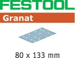 Abrasifs FESTOOL STF 80x133 P80 GR - Boite De 50 - 497119