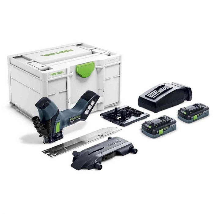 Scie FESTOOL ISC 240 HPC 4,0 EBI-Plus Pour Matériaux Isolants - Avec 2 Batteries 18V 4.0 Ah, Chargeur, Systainer Et Lame - 576569 1 Scie FESTOOL ISC 240 HPC 4,0 EBI-Plus Pour Matériaux Isolants - Avec 2 Batteries 18V 4.0 Ah, Chargeur, Systainer Et Lame - 576569