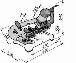 Scie à Ruban 850W SBG 4910 FLEX - 390518 -Toit Outils Pro FLE00031 14