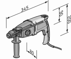 Marteau Universel SDS-plus FHE 2-22 FLEX - En L-Boxx - 413674 -Toit Outils Pro FLE00045 9