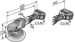 Polisseuse à Rotation Sans Fil PE 150 18.0-EC/5.0 P-Set FLEX - 461229 7 Polisseuse à Rotation Sans Fil PE 150 18.0-EC/5.0 P-Set FLEX - 461229 -Toit Outils Pro FLE00120 3