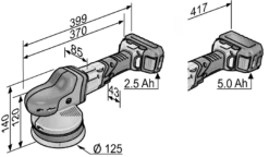 Polisseuse Excentrique 18V XFE 15 150 18.0-EC/5.0 P-Set C FLEX - 2 Batteries + Chargeur - En Coffret - 461245 -Toit Outils Pro FLE00122 21
