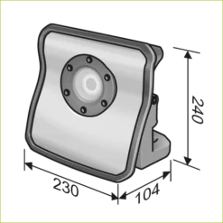 Lampe LED à Spectre Complet 10.8/18V DWL 2500 10.8/18.0 FLEX - Sans Batterie Ni Chargeur - 486728 -Toit Outils Pro FLE00155 8