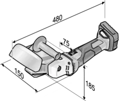 Fraiseuse Sans Fil RFE 40 18.0-EC/5.0 Set FLEX - 504165 -Toit Outils Pro FLE00313 3