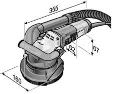 Ponceuse Fraiseuse RE 16-5 115 + Kit PKDFLEX 90 FLEX - 920330 -Toit Outils Pro FLE00316 3