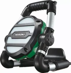 Hikoki Projecteur Chantier 36 LED 14.4 V/18V Li-ion à Glissière - Sans Batterie, Ni Chargeur - UB18DGLL0Z