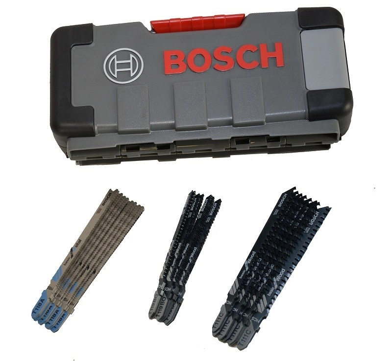 Coffret De Lames Scie Sauteuse BOSCH GST 150 BCE - 30 Pièces Bois Et Métal - 2607010903 1 Coffret De Lames Scie Sauteuse BOSCH GST 150 BCE - 30 Pièces Bois Et Métal - 2607010903