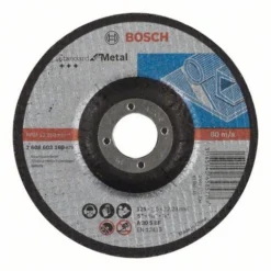 Disque à Tronçonner BOSCH à Moyeu Déporté Standard Pour Le Métal 125X2.5 MM - Lot De 50 - 2608603160