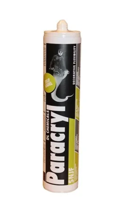 Mastic Acrylique Paracryl DL CHEMICALS - Cartouche De 310 Ml - Gris - Lot De 25 - 30002000