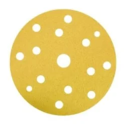 Disque Papier Velcro Rigide VC153 HERMES - Ø150 - G.60 - 17 Trous - Lot De 50 - EB137