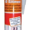 Mastic Polyuréthane EMFI PU 40 FC - Gris - Cartouche De 300 Ml - Lot De 25 - 74088AE061