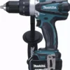 Perceuse Visseuse 18 V Li-Ion 5 Ah Ø 13 Mm MAKITA - 2 Batteries, Chargeur, Coffret - DDF458RTJ