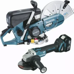 Ensemble De 2 Machines MAKITA Découpeuse EK7651H + Meuleuse DGA504 - DK0040M