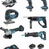 Ensemble De 7 Machines MAKITA Perceuse DDF482 + Visseuse DTD152 + Meuleuse DGA504 + Scie DSS610 + Perfo DHR202 + Scie DJR186 + Scie DJV180 - DLX7013PT1