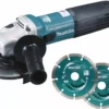 Meuleuse Ø 125 Mm 1400 W ( Kit D'accessoires) MAKITA - GA5040CJD