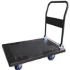 Chariot Plastique STOCKMAN Avec Dossier Rabattable 500 Kg - CP50PU