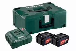 Pack énergie 18V METABO 2 Batt. 4,0 Ah Li-Power + Charg. ASC 55 + Coffret MetaBox - 685064000