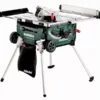Scie Sur Table METABO TS 36-18 LTX BL 254 + 4 Batt. 8,0 Ah LiHD + 2 Charg. ASC 145 + Coffret MetaBox - 613025810