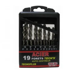 Coffret De 19 Forets HSS N°2 TecnX RISS - 3086VB01