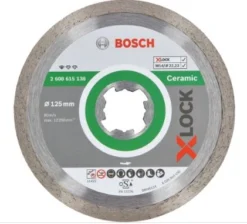 Disque Diamant X-Lock Standard Ceramic BOSCH 125 Mm - 2608615138
