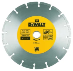 Disque Diamant Segmenté DEWALT Ø 230 MM - DT3731