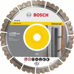 Disque à Tronçonner Diamanté Multi Matériaux Expert BOSCH 230 Mm - 2608900663